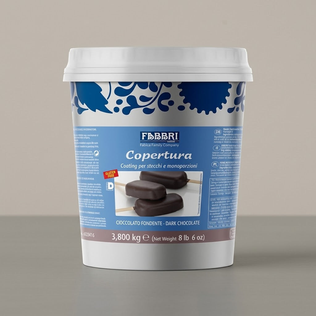 DARK CHOCOLATE COATING 3.8KG