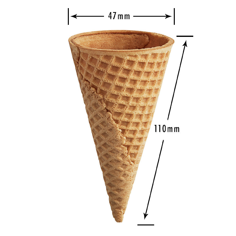 Sugar Rolled Cones-100mm