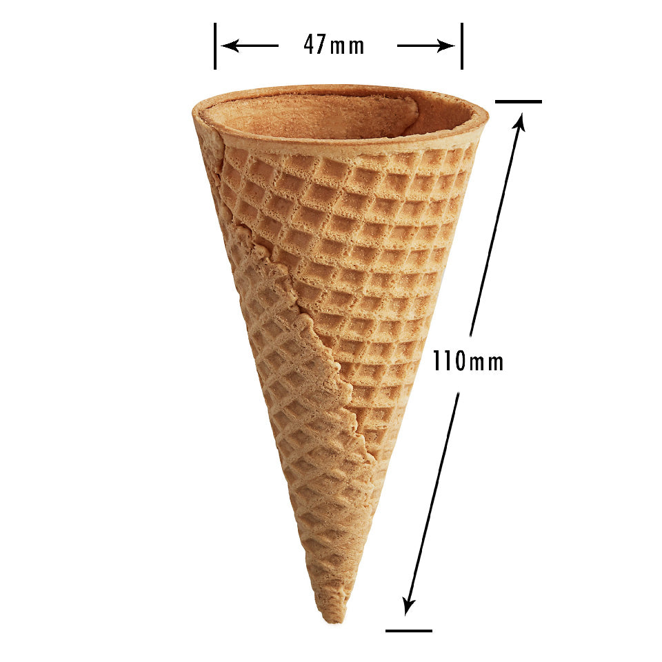 Sugar Rolled Cones-110mm