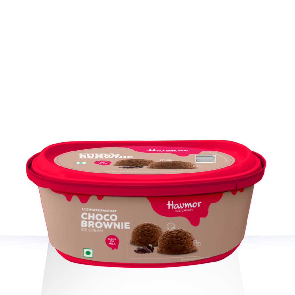 Ice cream-1000ml Oval Non-Wavy