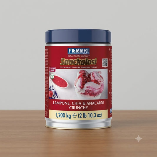 SNACKOLOSI RASPBERRY CHAI SEEDS & CRUNCHY 1.2KG