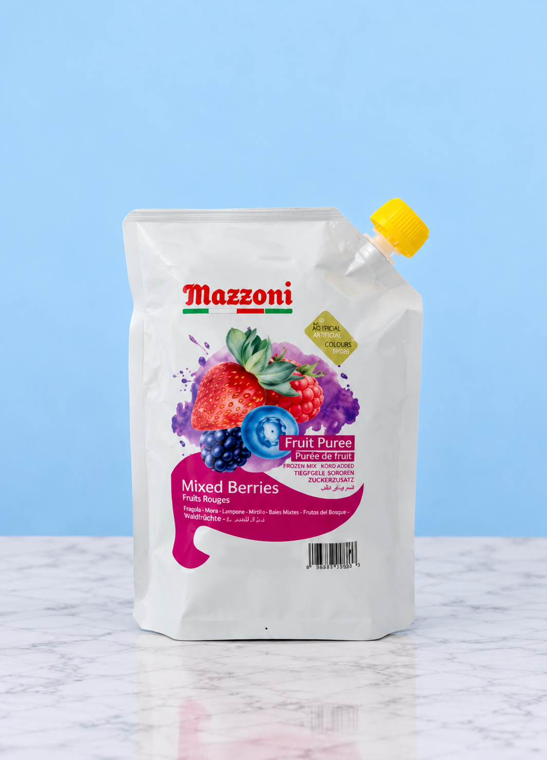 AMBIENT MIXED FOREST BERRIS PUREE (NO SUGAR) 1KG