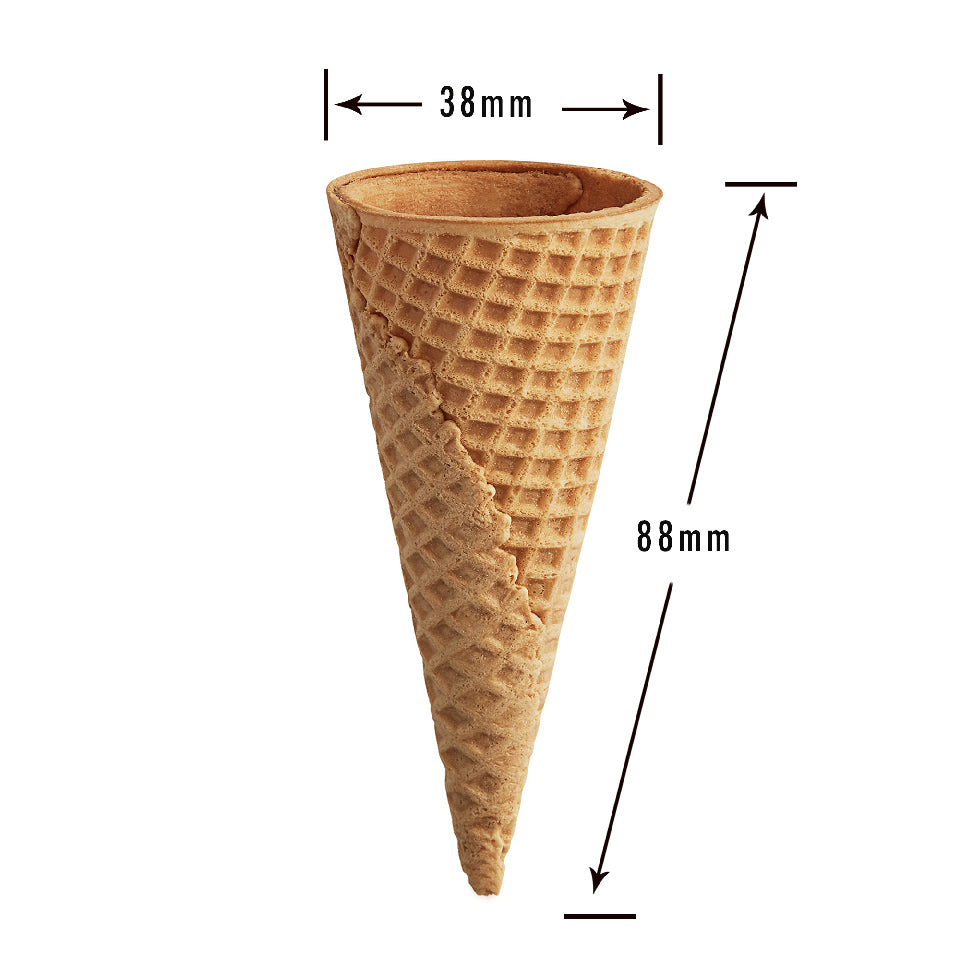 Sugar Rolled Cones-88mm