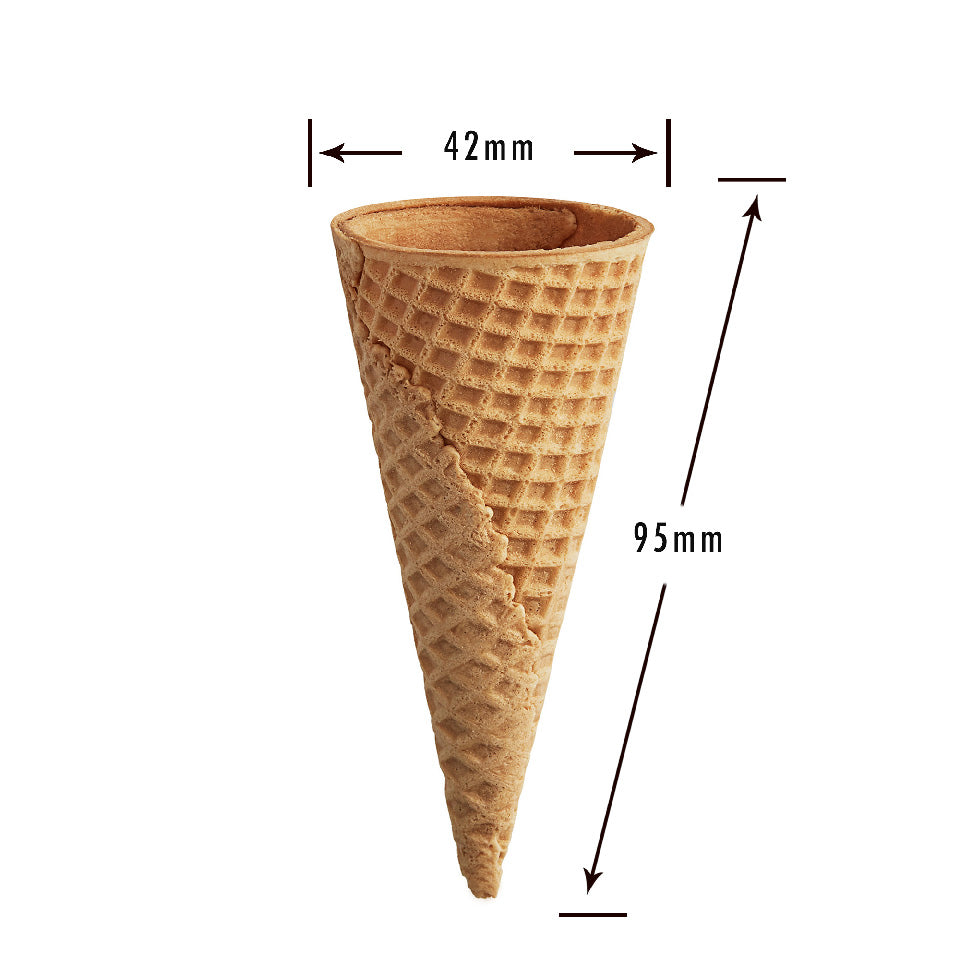 Sugar Rolled Cones-95mm